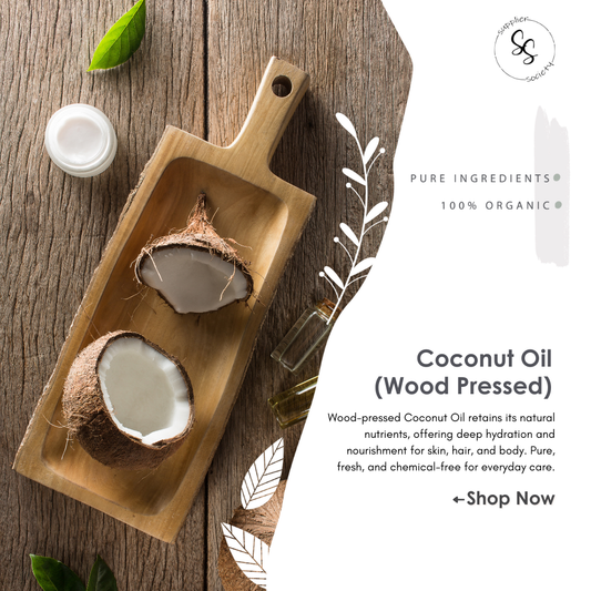 Coconut Oil(Wood Pressed)